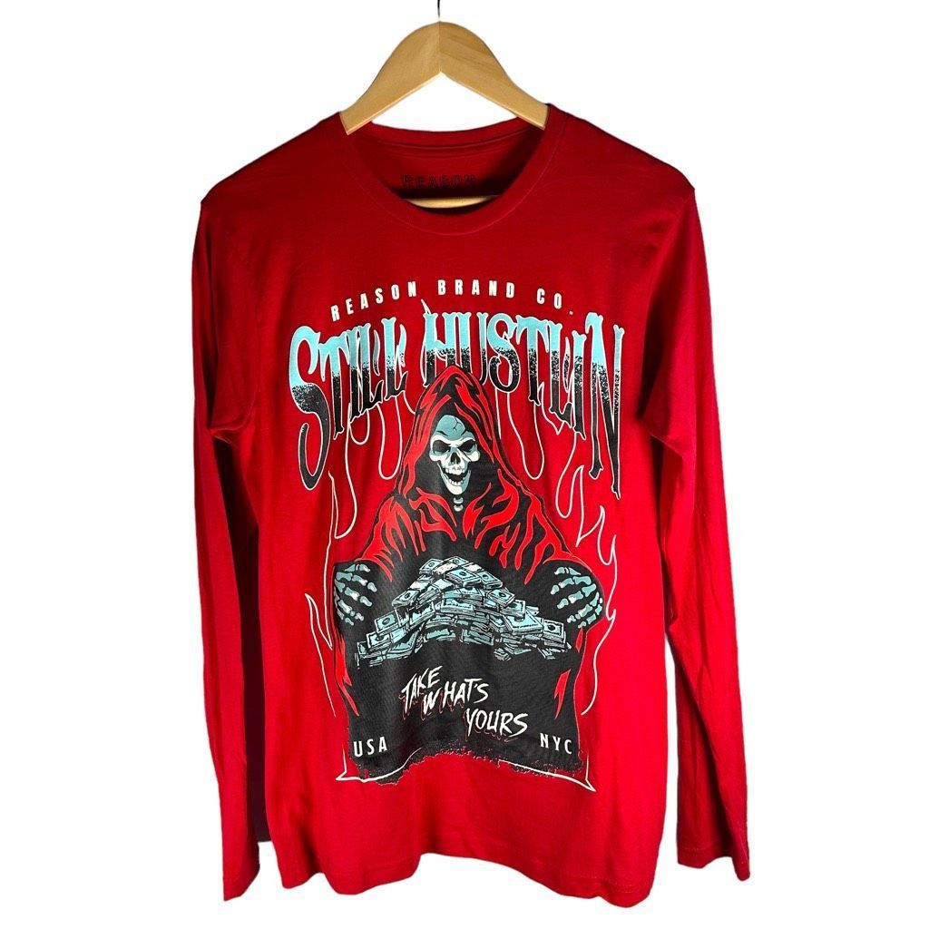 Other NWT Still Hustling Long Sleeve T-shirt Men’s M | Streetwear Size US M / EU 48-50 / 2 - 1 Thumbnail