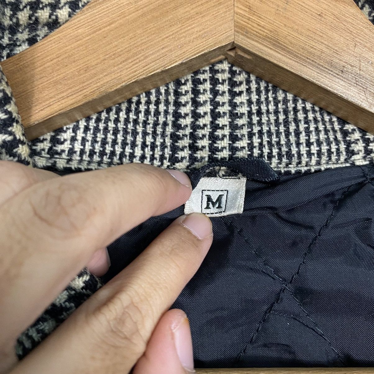 Japanese Brand 📌Vintage Wool Bomber Jacket Unbranded Tartan Issey Miyake Size US M / EU 48-50 / 2 - 20 Thumbnail