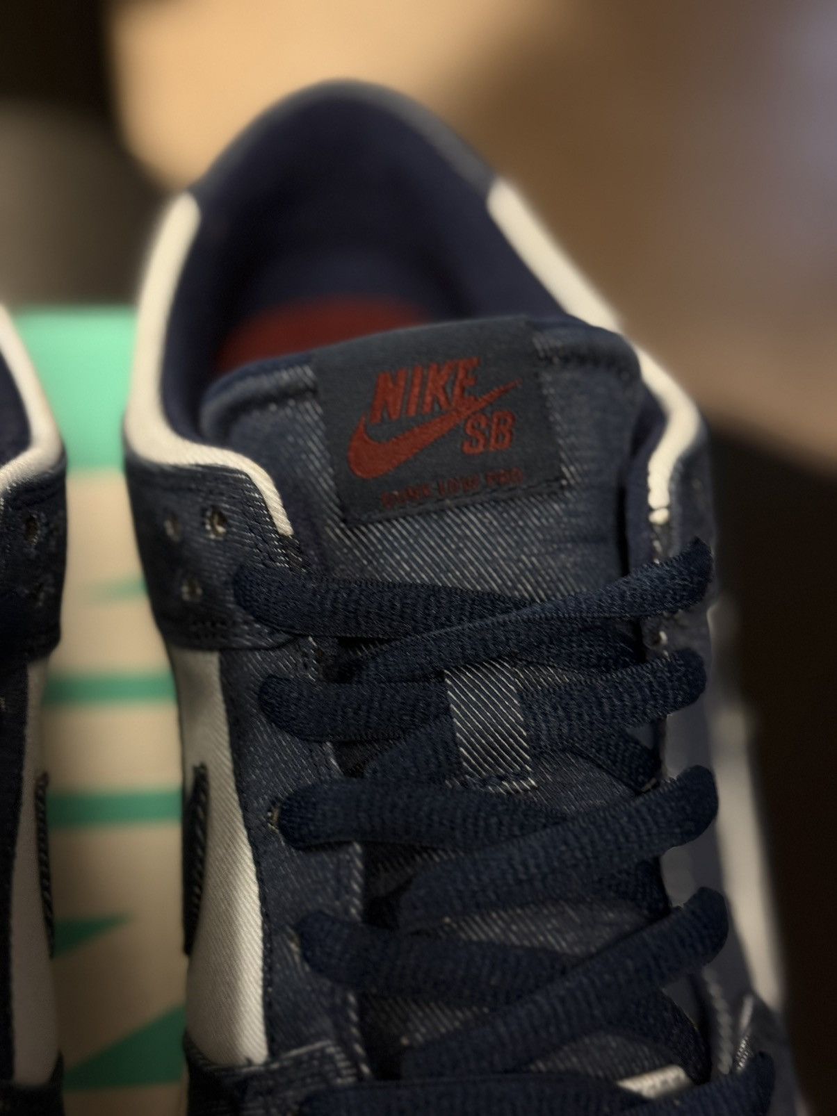 Nike Size 11 - Nike Sb Zoom Dunk Binary Blue 2017 (854866-444) Size US 11 / EU 44 - 6 Thumbnail