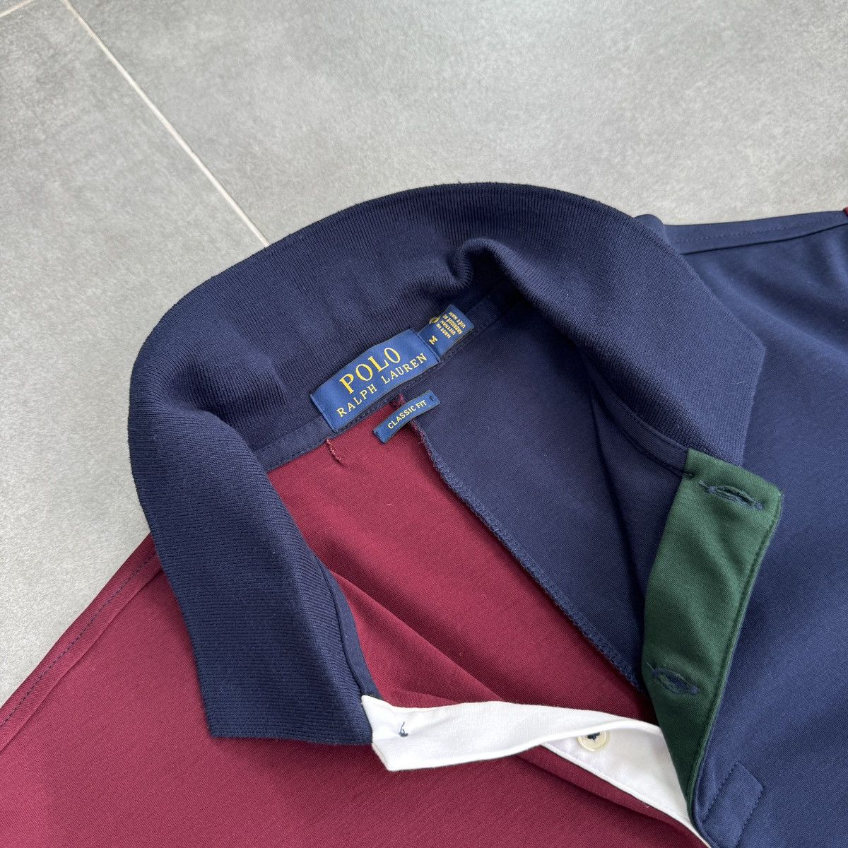Polo Ralph Lauren Polo Ralph Lauren Multicolor Big Logo Polo Shirt Men Size M Size US M / EU 48-50 / 2 - 11 Thumbnail