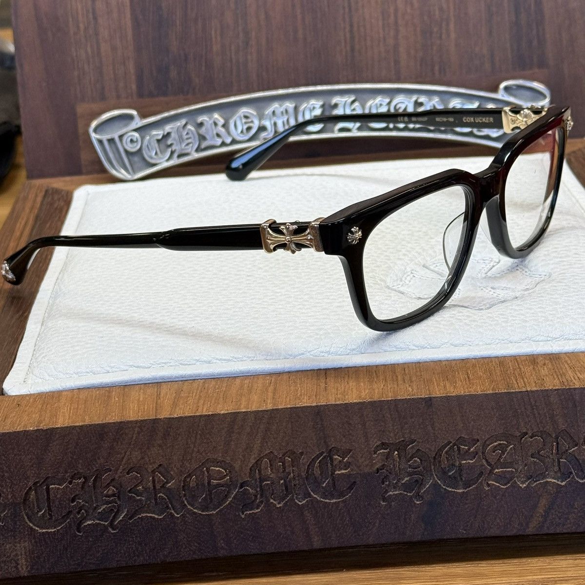 Chrome Hearts Chrome Hearts Cox Ucker Glasses Size ONE SIZE - 5 Thumbnail