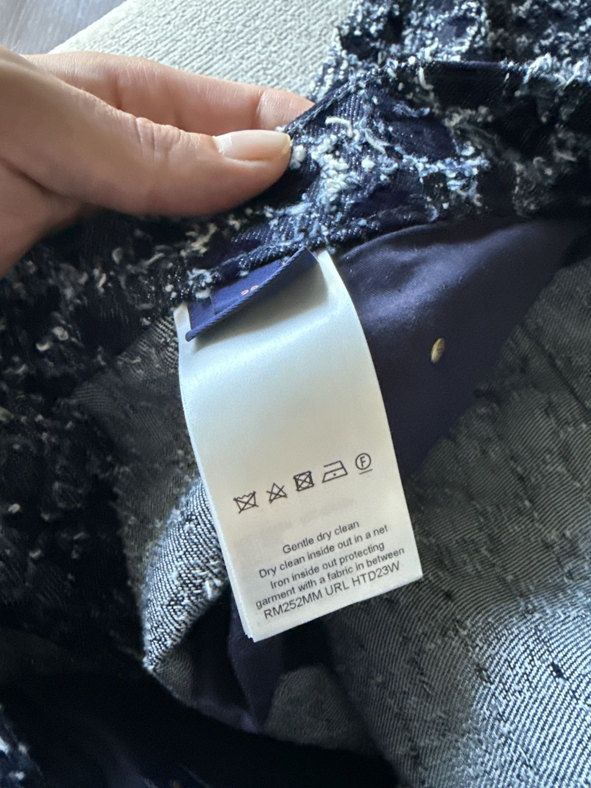 Louis Vuitton Louis Vuitton Flocked Monogram Denim Skate Pants Size US 32 / EU 48 - 9 Thumbnail