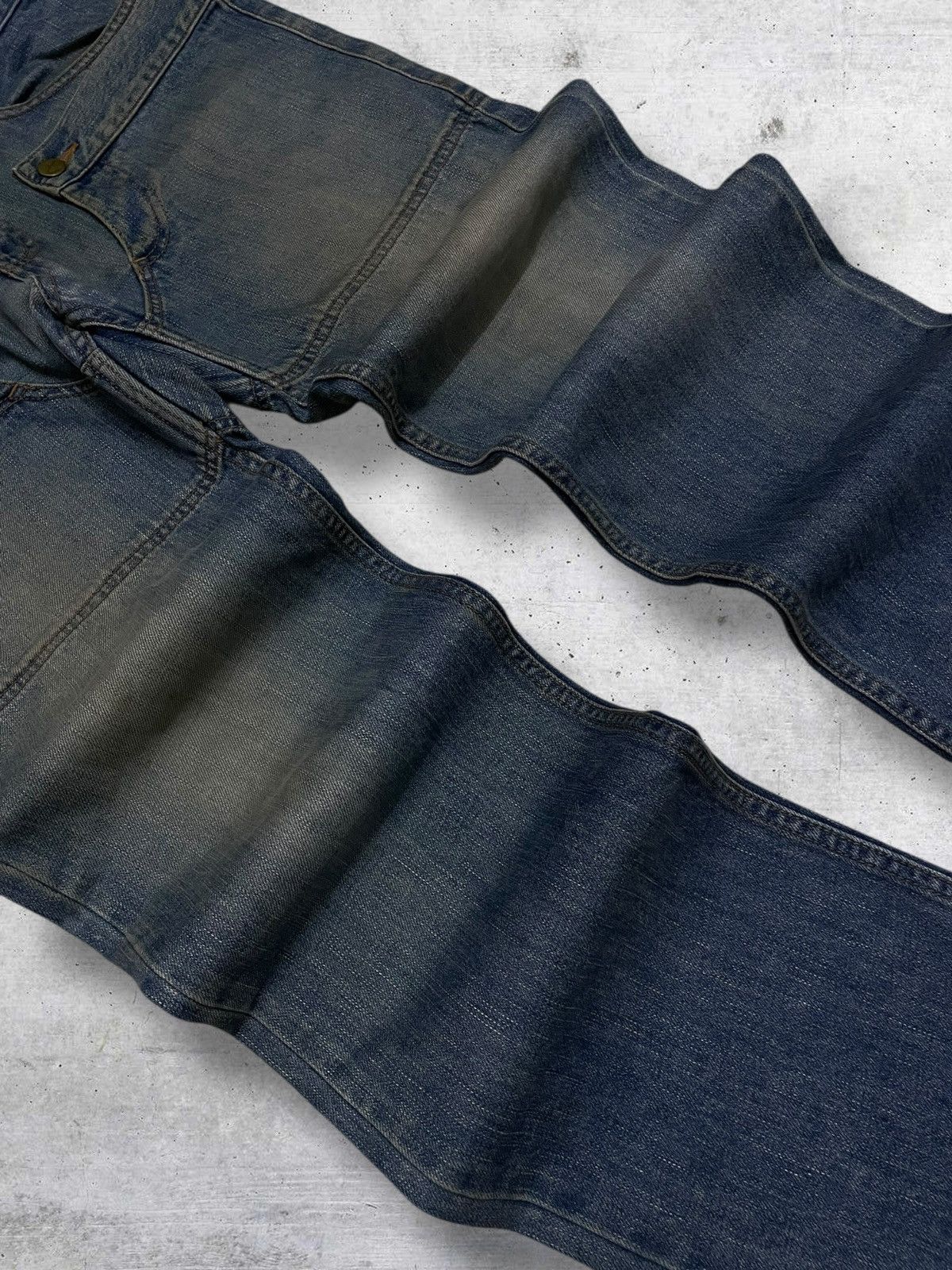 Final Home VINTATE FINAL HOME JAPAN DESIGNER ARCHIVE DOUBLE WAIST DENIM Size US 33 - 6 Thumbnail