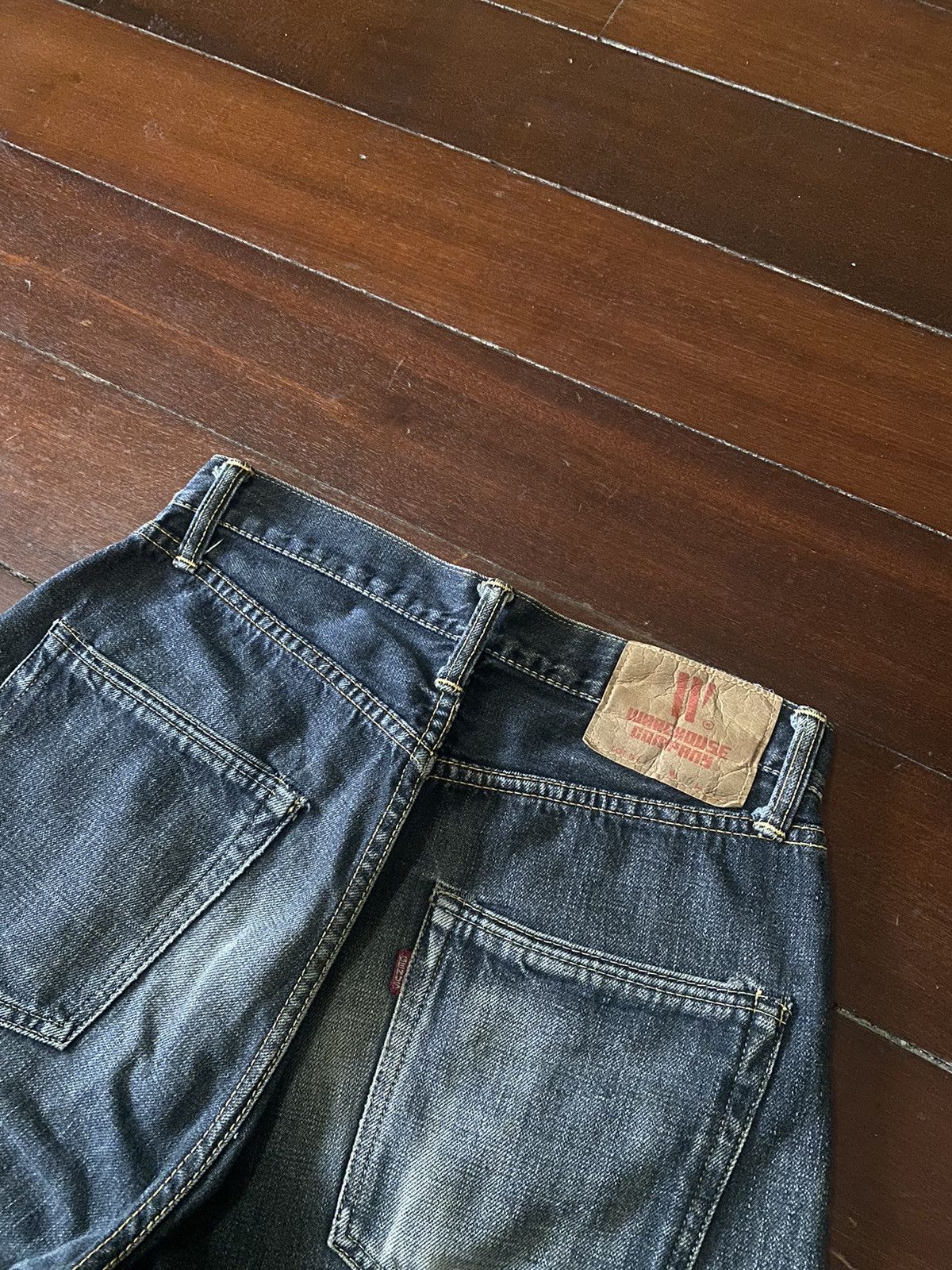 Sugar Cane Neputa Genus No.4 Wanderer by Warehouse Selvedge Jeans short Size US 30 / EU 46 - 15 Thumbnail