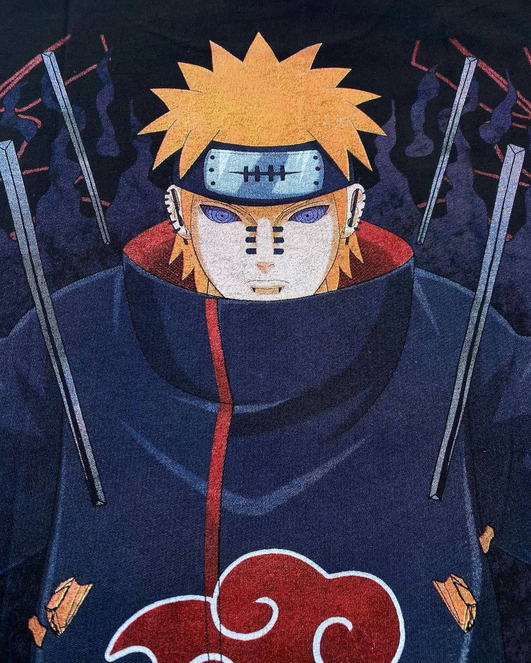 Anime × Japanese Brand Uzumaki Naruto "Sage Mode" x Pain "Akatsuki" Modern Tees Size US XL / EU 56 / 4 - 6 Thumbnail