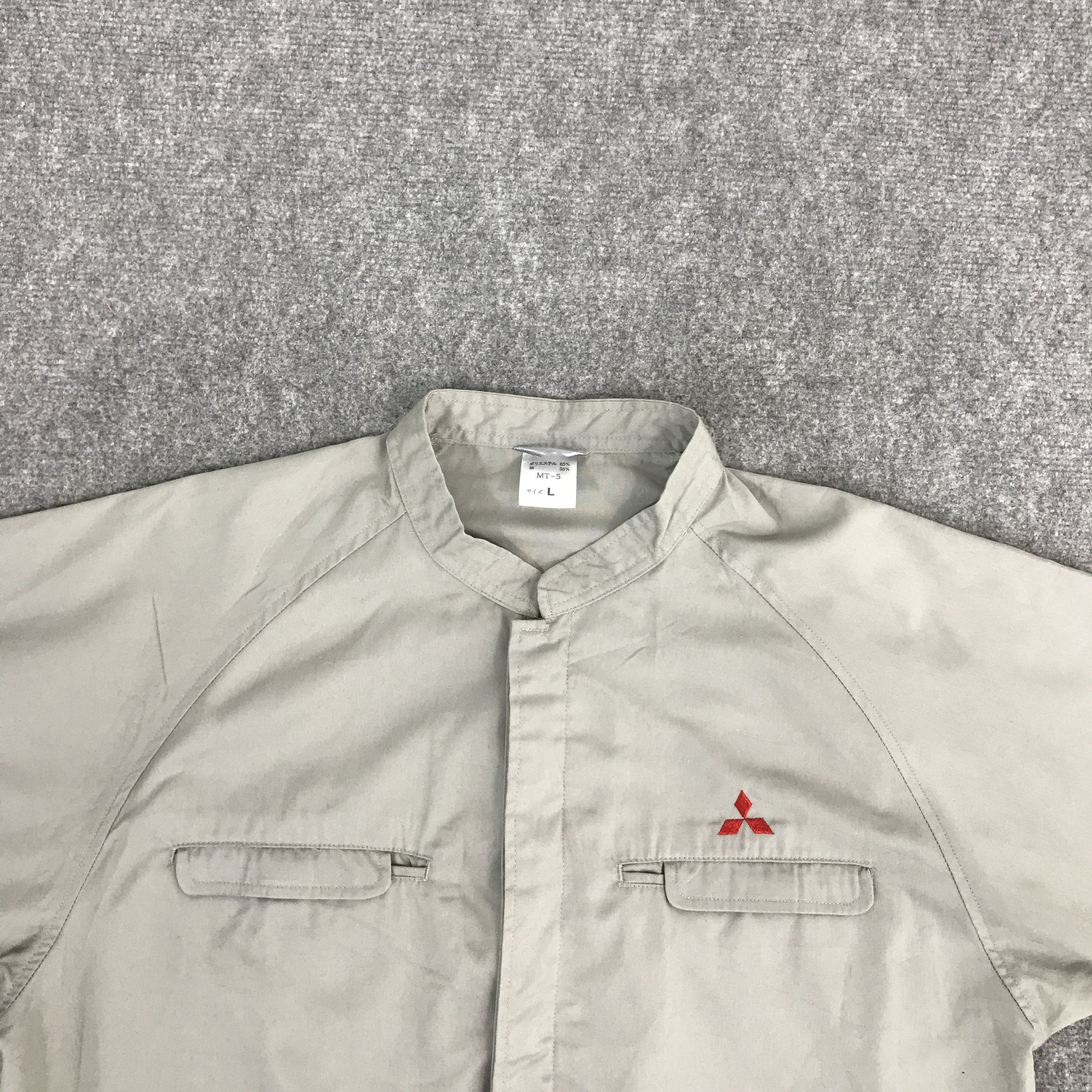 Japanese Brand × Sports Specialties MITSUBISHI RACING BUTTON UP SHORT SLEEVE JACKET Size US L / EU 52-54 / 3 - 3 Thumbnail