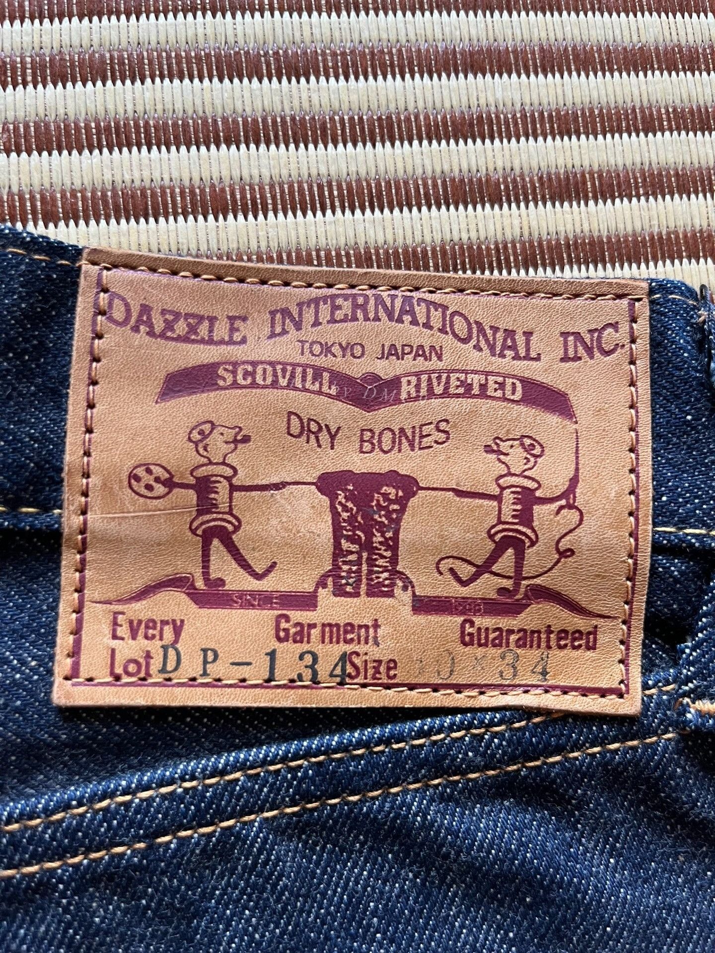 Dry Bones DRYBONES DP134 Raw Denim Jeans Size US 30 / EU 46 - 1 Thumbnail