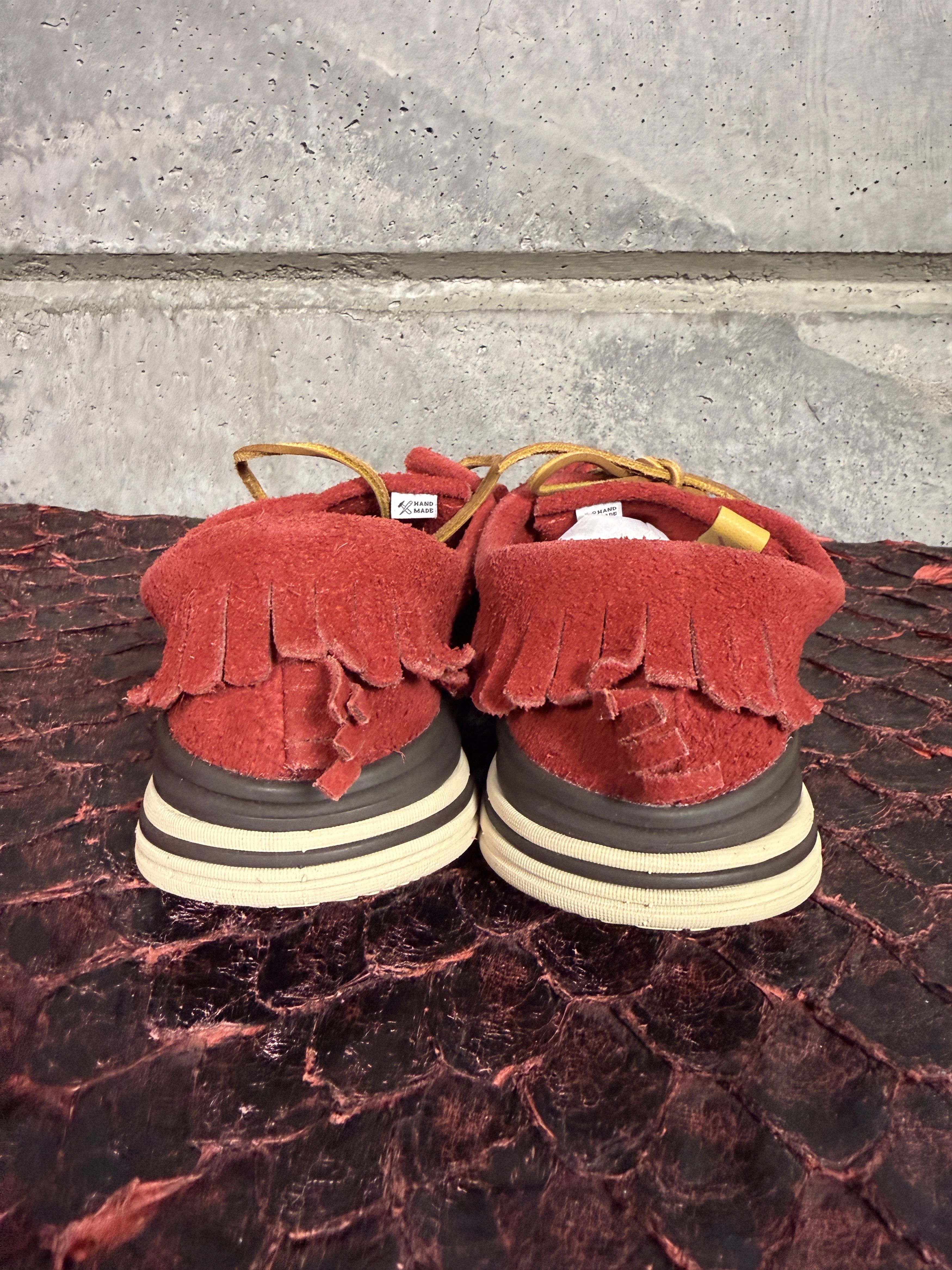 Visvim NEW VISVIM MALISEET SHAMAN FOLK FRINGE SNEAKER Size US 8.5 / EU 41-42 - 6 Thumbnail