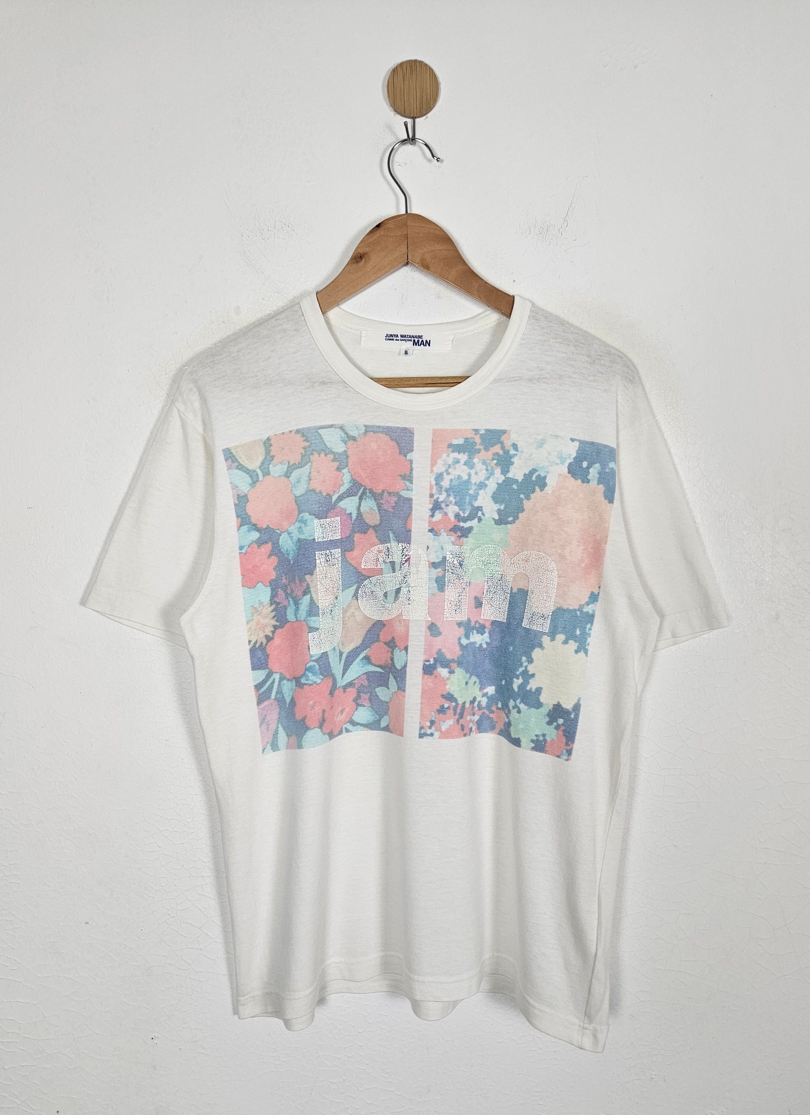 Comme des Garcons Comme des Garcons CDG Junya Watanabe Jam Poem floral shirt Size US S / EU 44-46 / 1 - 1 Thumbnail