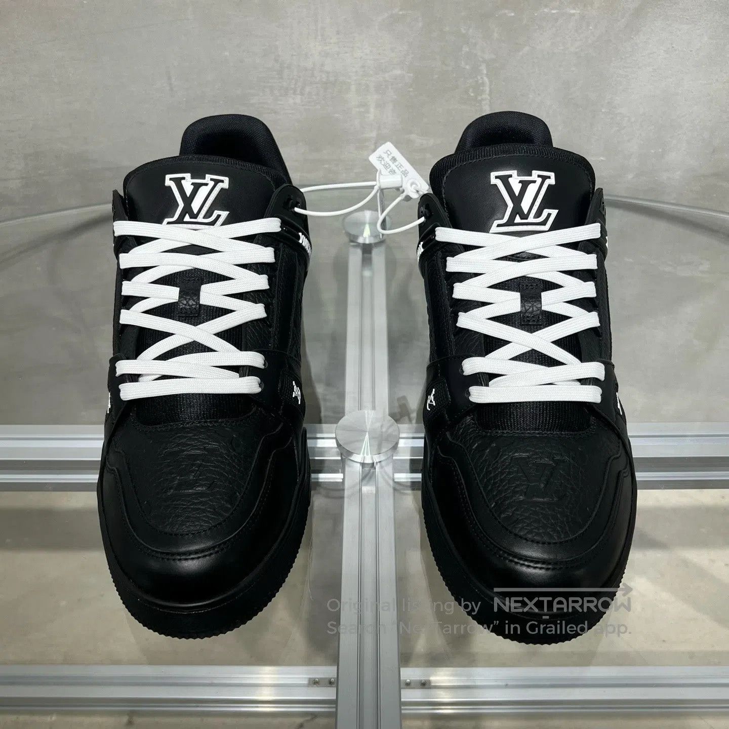 Louis Vuitton Louis Vuitton Trainer Black Art Gallery shoes Size US 11 / EU 44 - 2 Thumbnail