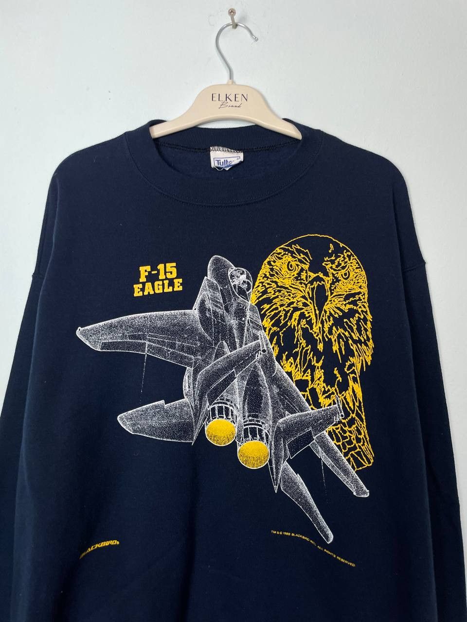 Other Vtg 90s XL Edward's Air Force Base Blackbird 1989 Size US M / EU 48-50 / 2 - 2 Thumbnail