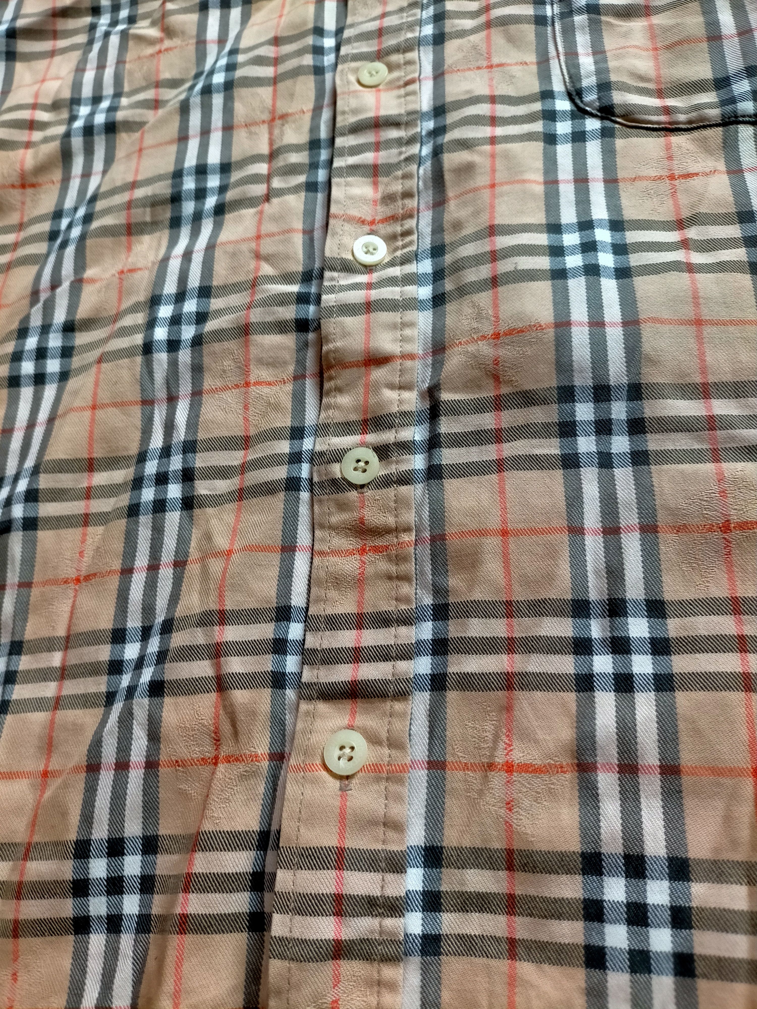 Burberry Vintage Burberry Nova Check England Button ups shirts Size US XL / EU 56 / 4 - 11 Thumbnail