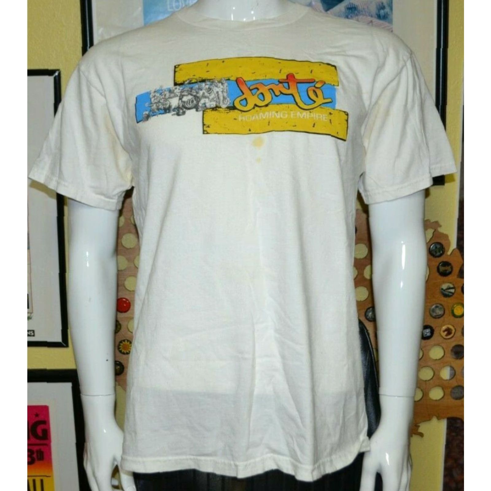Fruit Of The Loom Dante LaSalle Roaming Empire T Shirt Large Detroit MI Underground Hip Hop Rap MI Shirt Men L White Graphic Tee Size US L / EU 52-54 / 3 - 2 Thumbnail