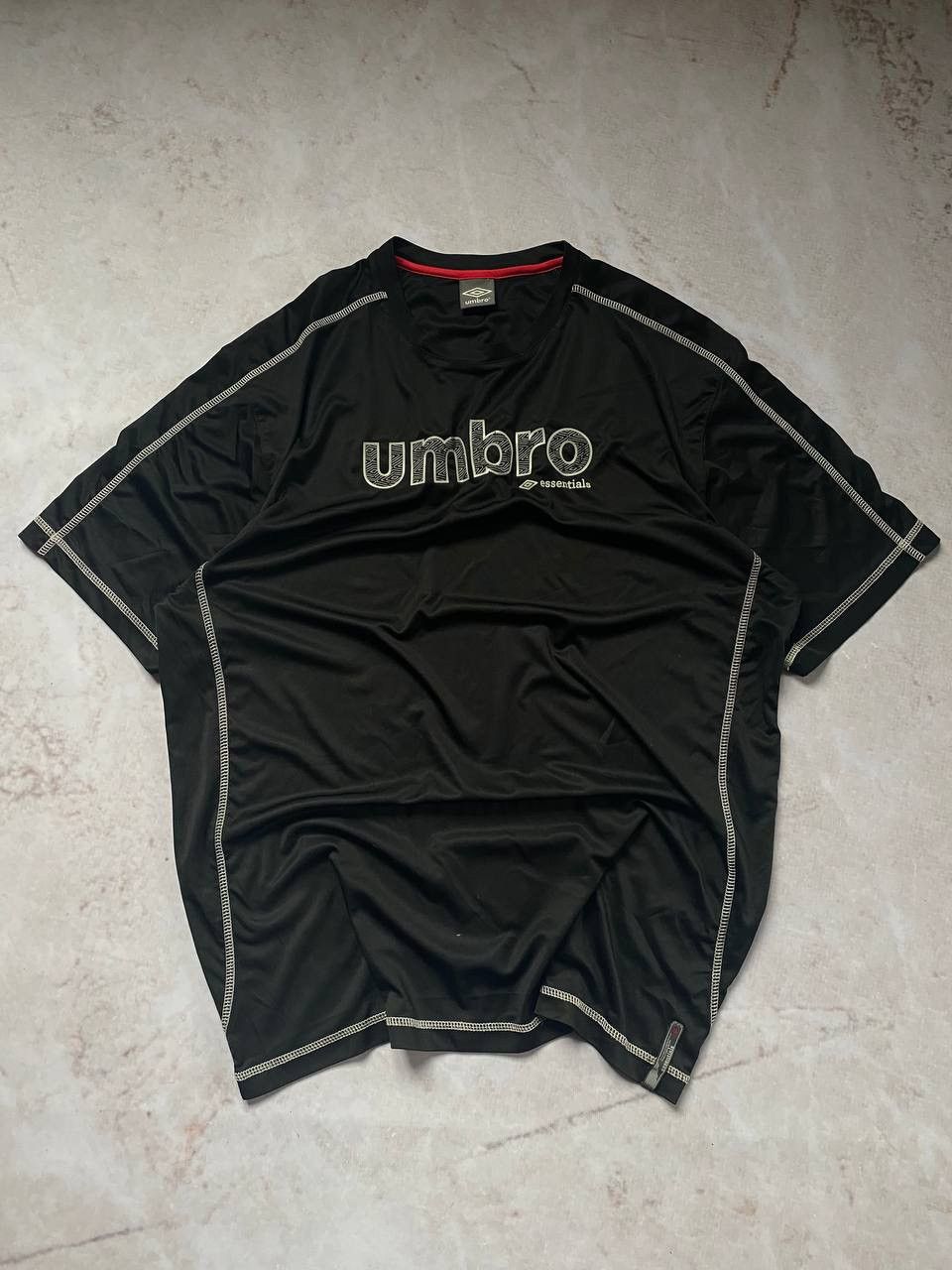 Umbro × Vintage Vintage Umbro Essentials Y2K Logo Sport Jersey Tee Size US XL / EU 56 / 4 - 1 Thumbnail