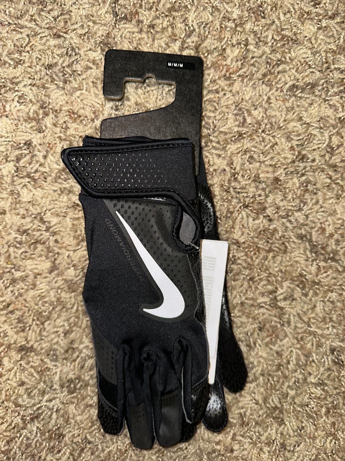 Nike Nike Adult Hyperdiamond 2.0 Batting Gloves Size ONE SIZE - 1 Thumbnail