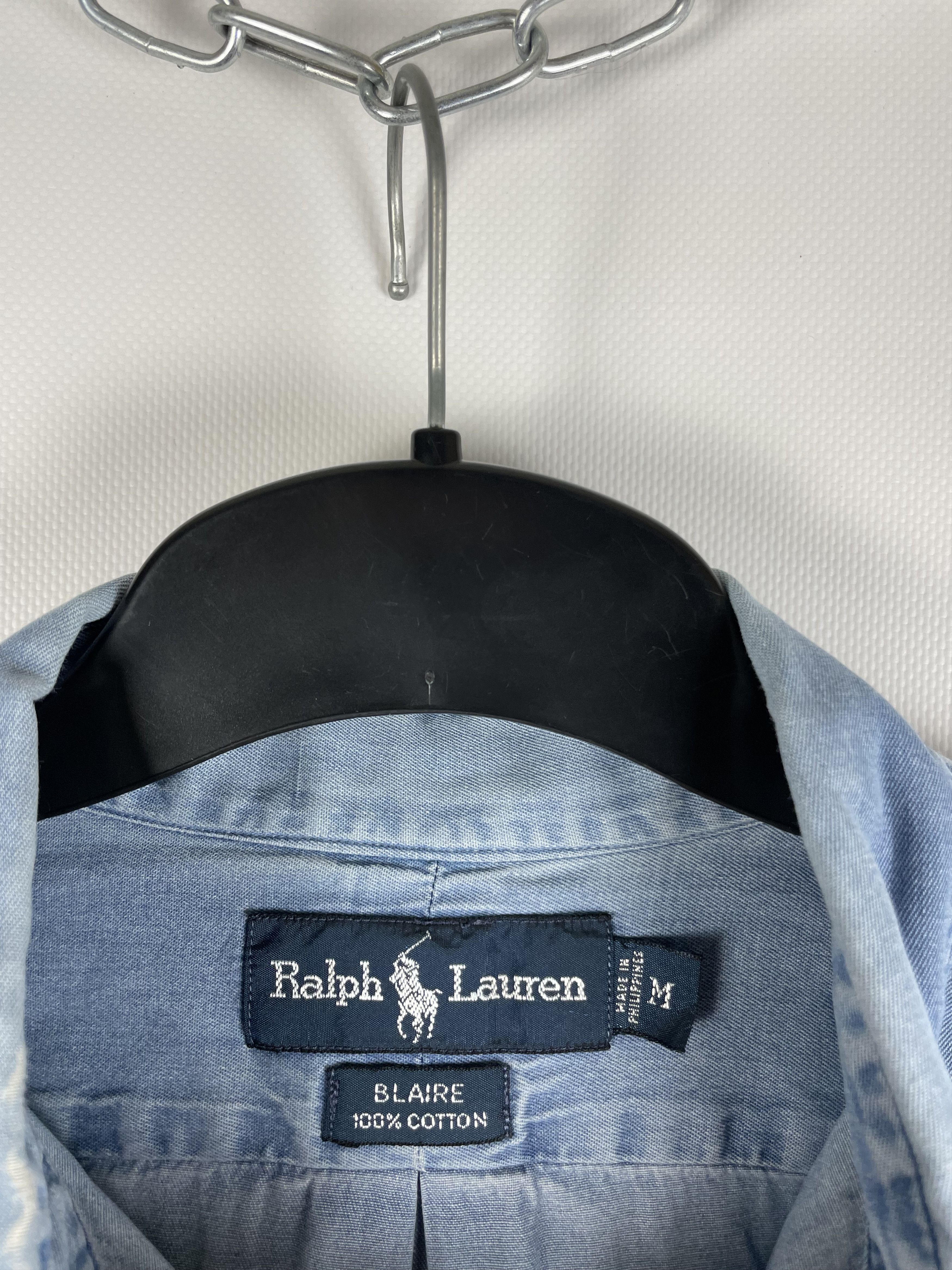 Polo Ralph Lauren Polo Ralph Lauren Vintage Mens Denim Shirt Size US M / EU 48-50 / 2 - 5 Thumbnail