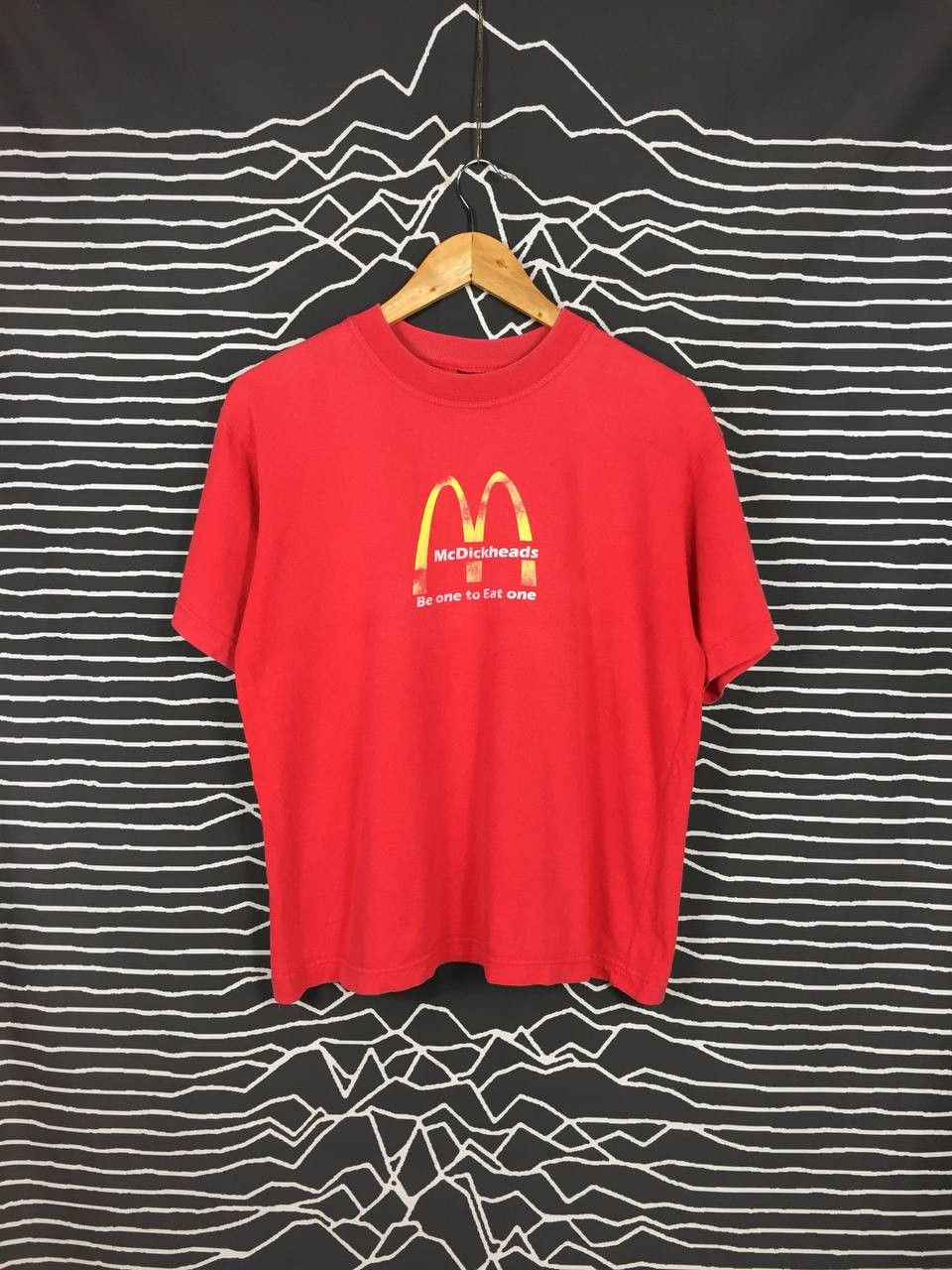 Seditionaries × Vintage Vtg 90s McDickheads Be One To Eat One McD Parody Funny Tee Size US S / EU 44-46 / 1 - 1 Thumbnail