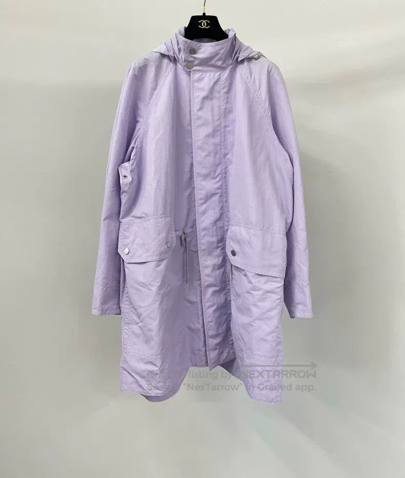 Hermes Hermes Long purple trench coat Size US M / EU 48-50 / 2 - 1 Thumbnail