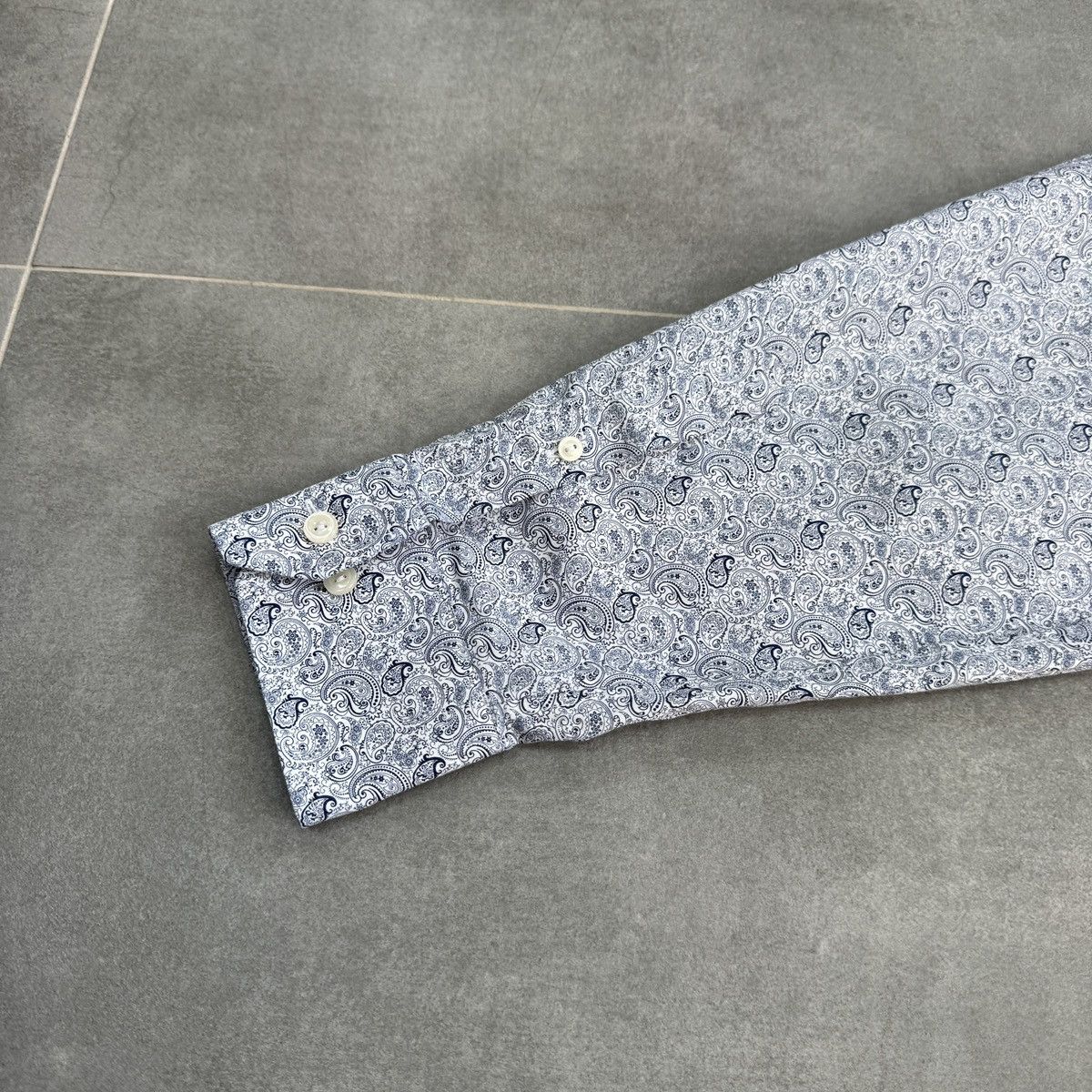 Eton ETON Classic Paisley Button Shirt Size 43/17 (XL/XXL) Size US XL / EU 56 / 4 - 18 Thumbnail