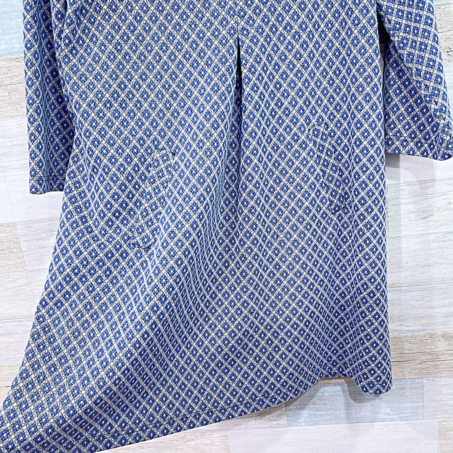 Other Tyler Boe Cowl Neck Shift Sweater Dress Blue Womens Medium Size M / US 6-8 / IT 42-44 - 3 Thumbnail