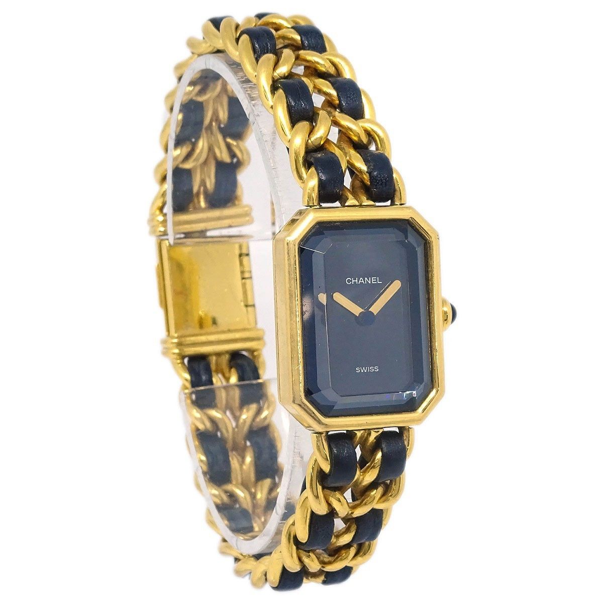 Chanel Chanel Premiere Rock Quartz Watch Plated Metal and Leather Size ONE SIZE - 1 Thumbnail