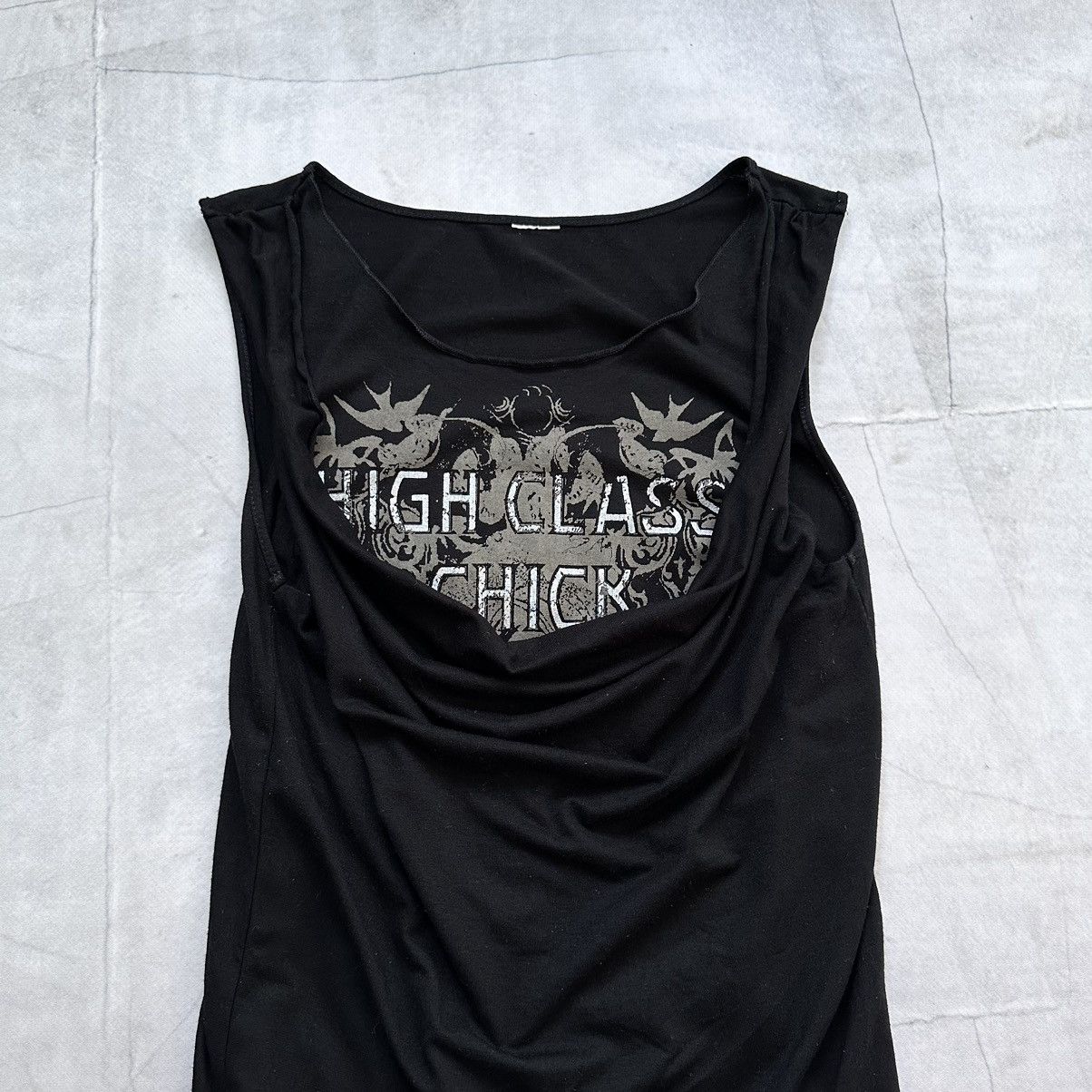 20471120 × Ed Hardy × Hysteric Glamour Punk Double Layered Tank Top Hysteric Glamour Margiela Vibe Size M / US 6-8 / IT 42-44 - 2 Thumbnail