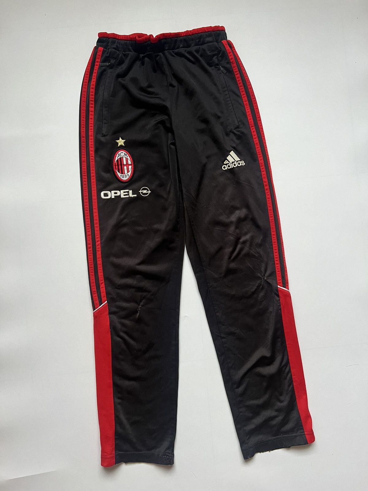 Adidas Vintage Adidas Ac Milan 2005 Track Pants Size US 34 / EU 50 - 2 Thumbnail