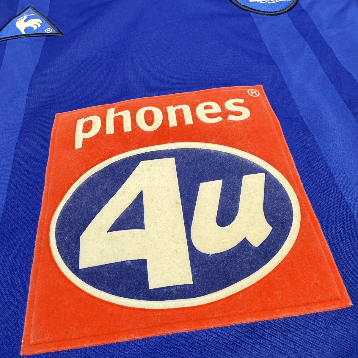 Le Coq Sportif Birmingham 02/03 home shirt #21 Dugarry Size US XL / EU 56 / 4 - 4 Thumbnail