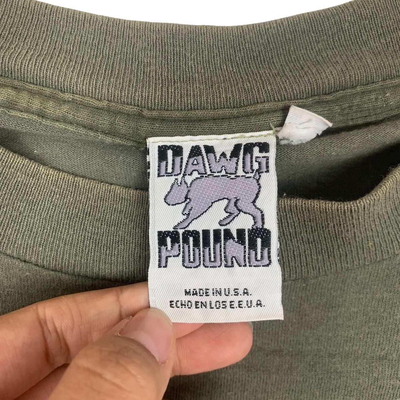 Vintage Vintage 1995 DAWD POUND ROTTWEILER Hip Hop Rap Tee Shirt Size US M / EU 48-50 / 2 - 4 Thumbnail