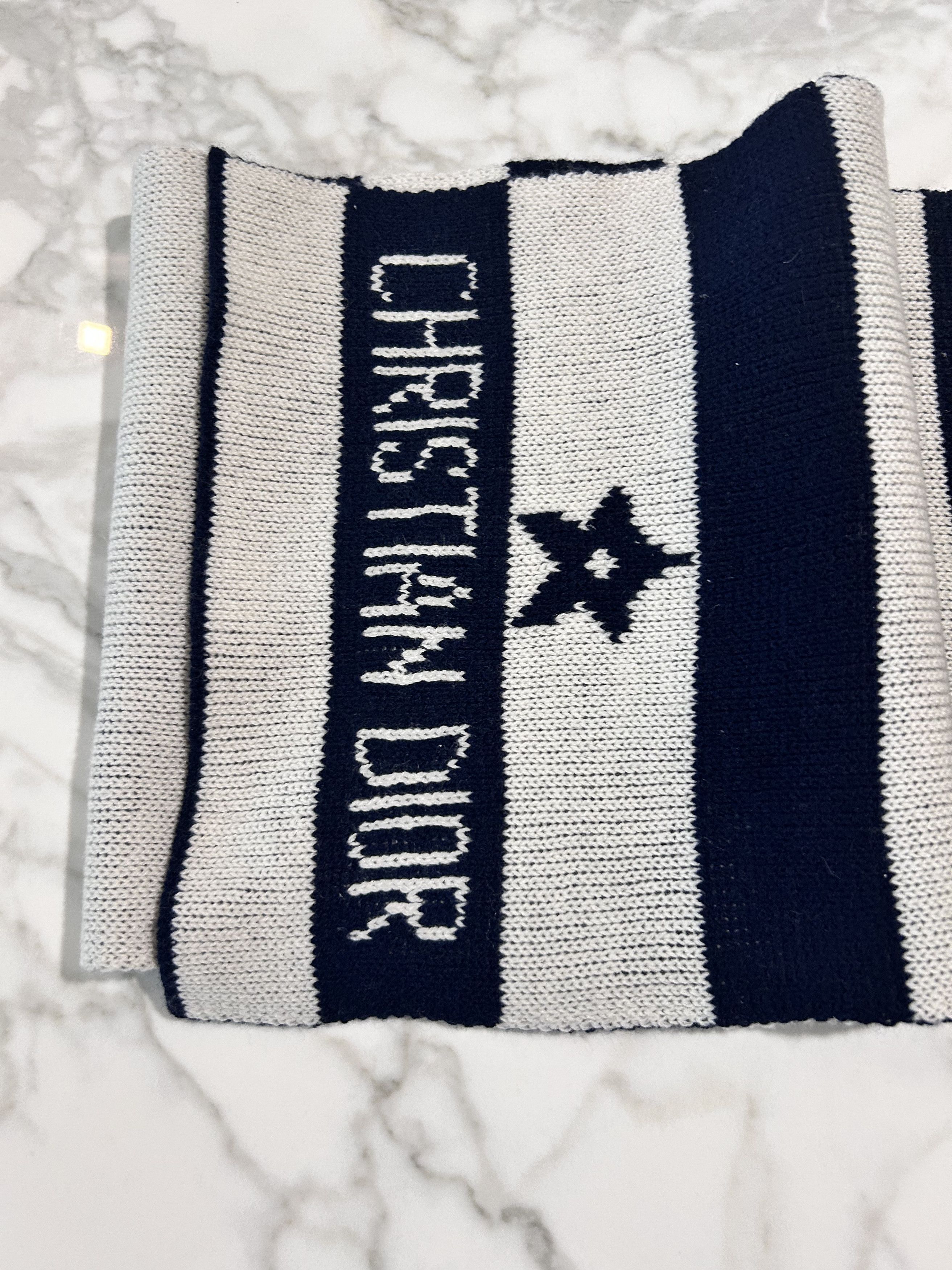 Dior STRIPE SCARF Size ONE SIZE - 6 Thumbnail
