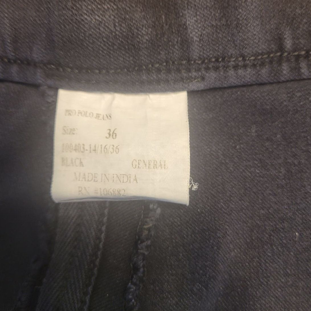 Vintage Jaipur Polo Company JPC 36 Black equestrian Pro Polo Jeans Size US 36 / EU 52 - 5 Thumbnail