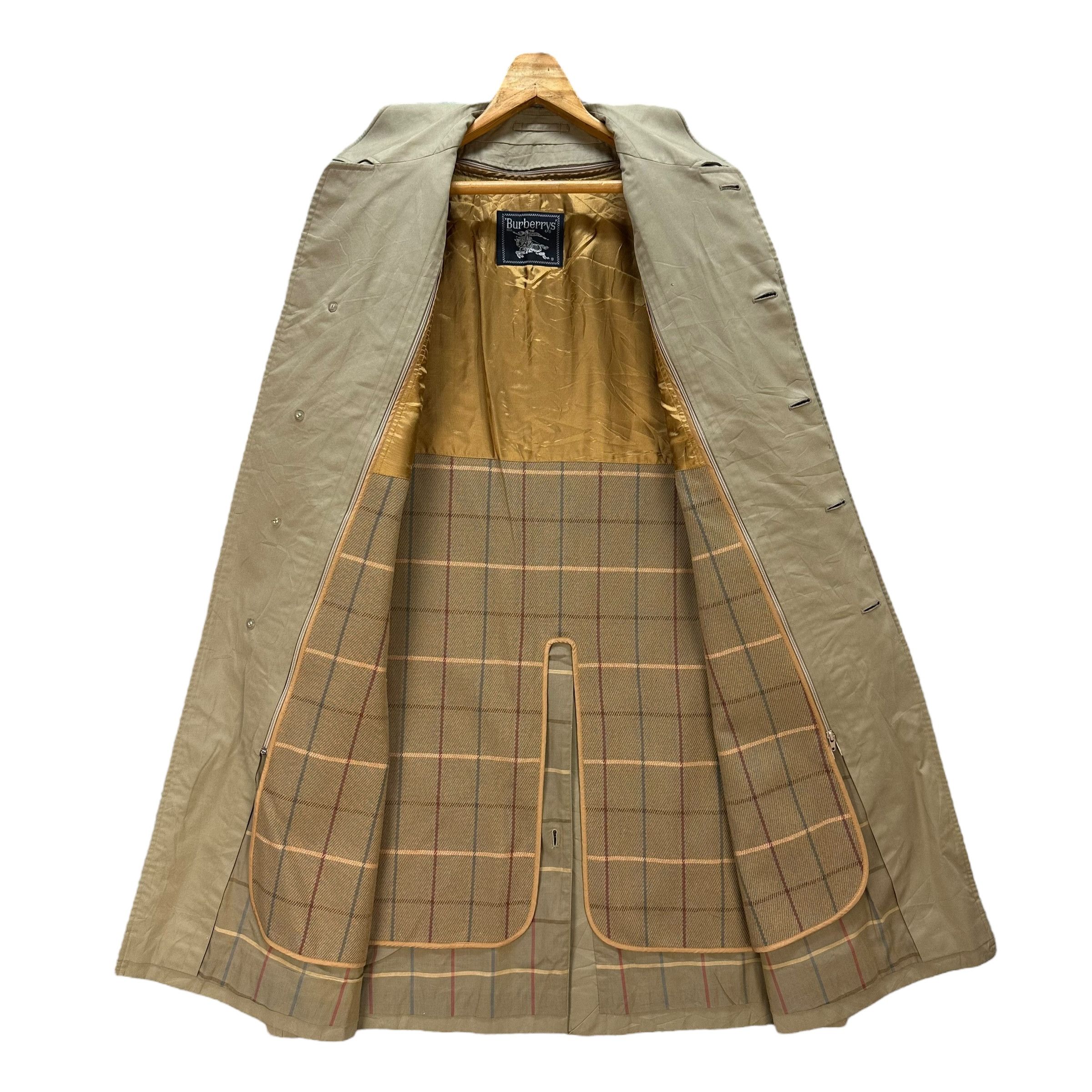Burberry Vintage 90’s BURBERRYS Overcoat Long Coat #A67-1624 Size US L / EU 52-54 / 3 - 9 Thumbnail