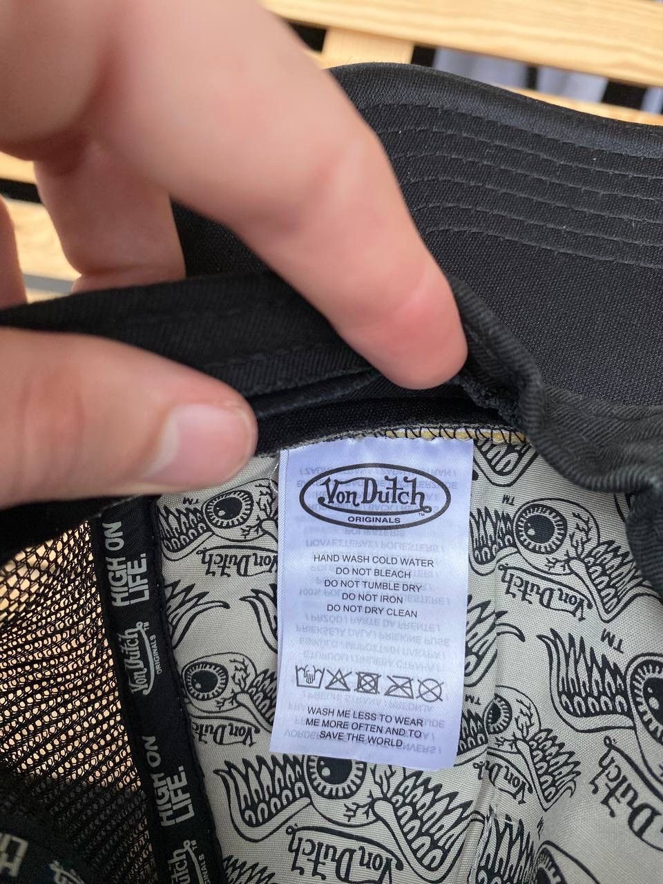 Von Dutch Vintage streetwear y2k sk8 Von Dutch Cap Size ONE SIZE - 8 Thumbnail