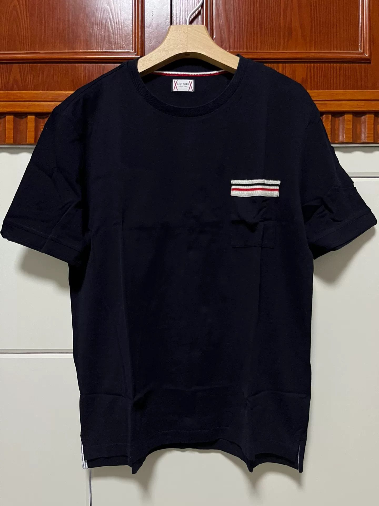 Moncler Gamme Bleu Moncler Gamme Bleu Short Sleeve T-Shirt Size US XL / EU 56 / 4 - 1 Thumbnail