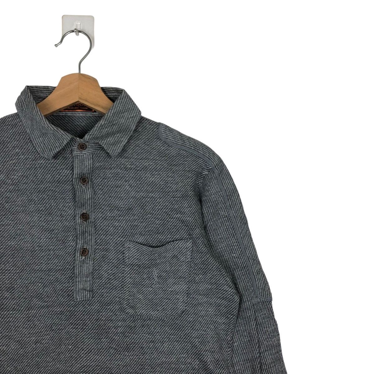 Yves Saint Laurent 🔥Long Sleeve Collar Sweatshirt Knit Size US M / EU 48-50 / 2 - 6 Thumbnail