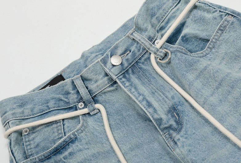 Jean American retro washed loose flared jeans Size US 32 / EU 48 - 3 Thumbnail