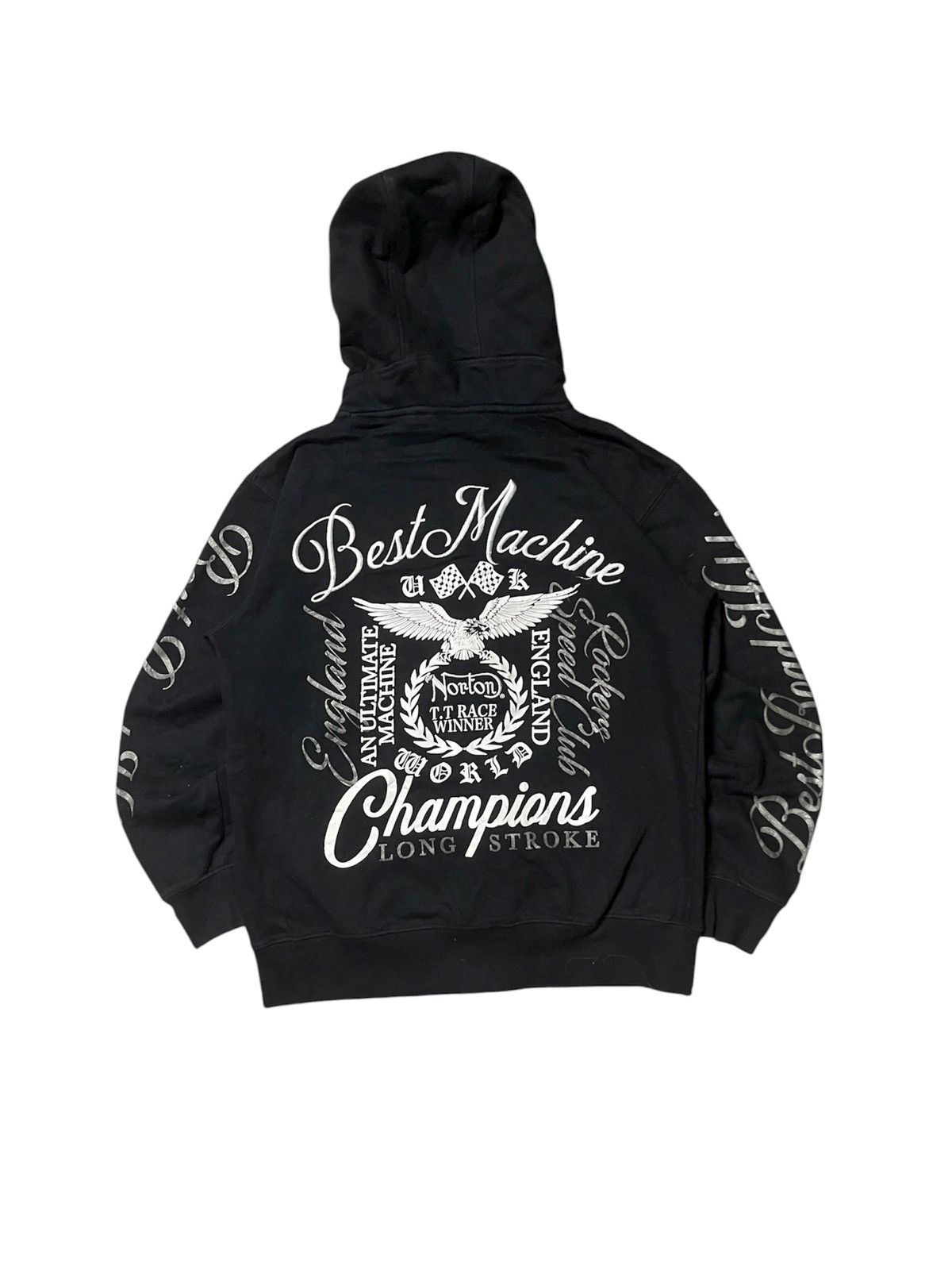 Norton 00s NORTON “BEST OF MACHINE” CHAMPIONS LONG STROKE HOODIE Size US M / EU 48-50 / 2 - 1 Thumbnail