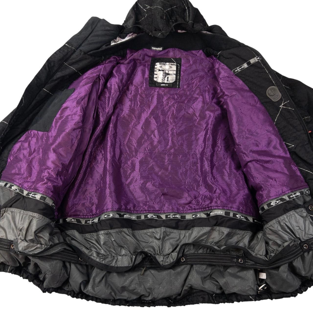 Oakley Vintage Oakley Magnetic Geometric Zip Up Jacket Size XL Size US XL / EU 56 / 4 - 5 Thumbnail