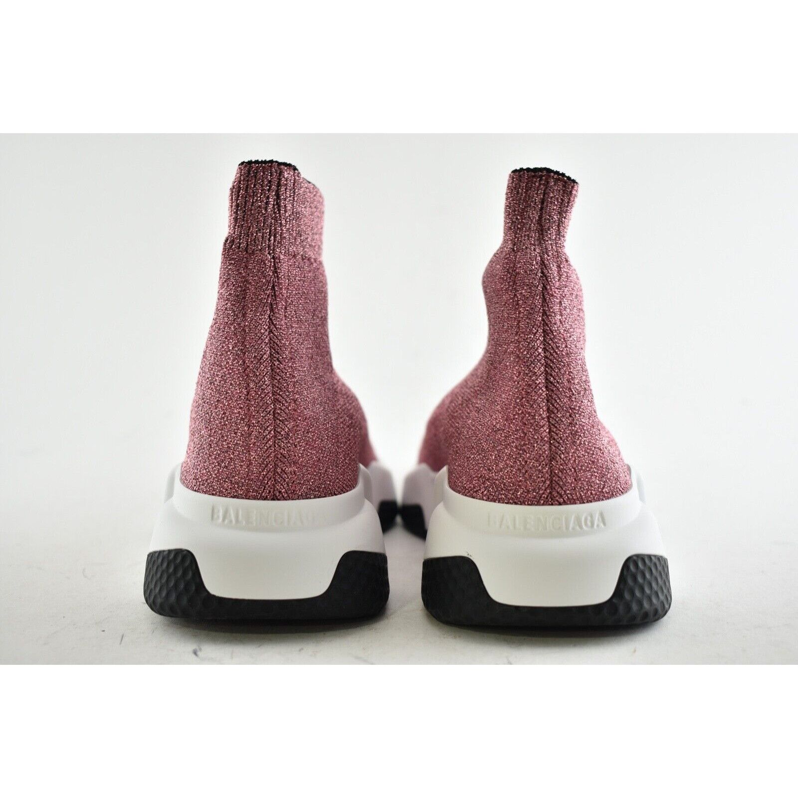 Balenciaga Balenciaga Women Speed Sock Pink Runner Sneakers 42 Size US 12 / IT 42 - 11 Thumbnail