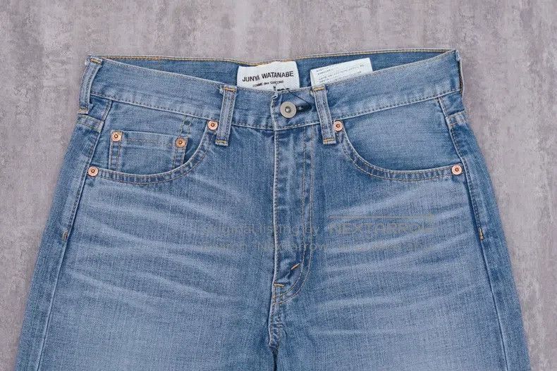 Junya Watanabe Junya Watanabe size S Light wash denim pants Size 22" - 3 Thumbnail