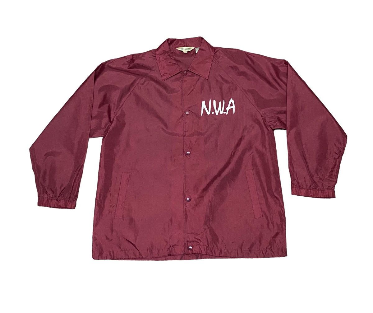 Rap Tees × Vintage Vintage Nwa windbreaker jacket Size US XL / EU 56 / 4 - 5 Thumbnail
