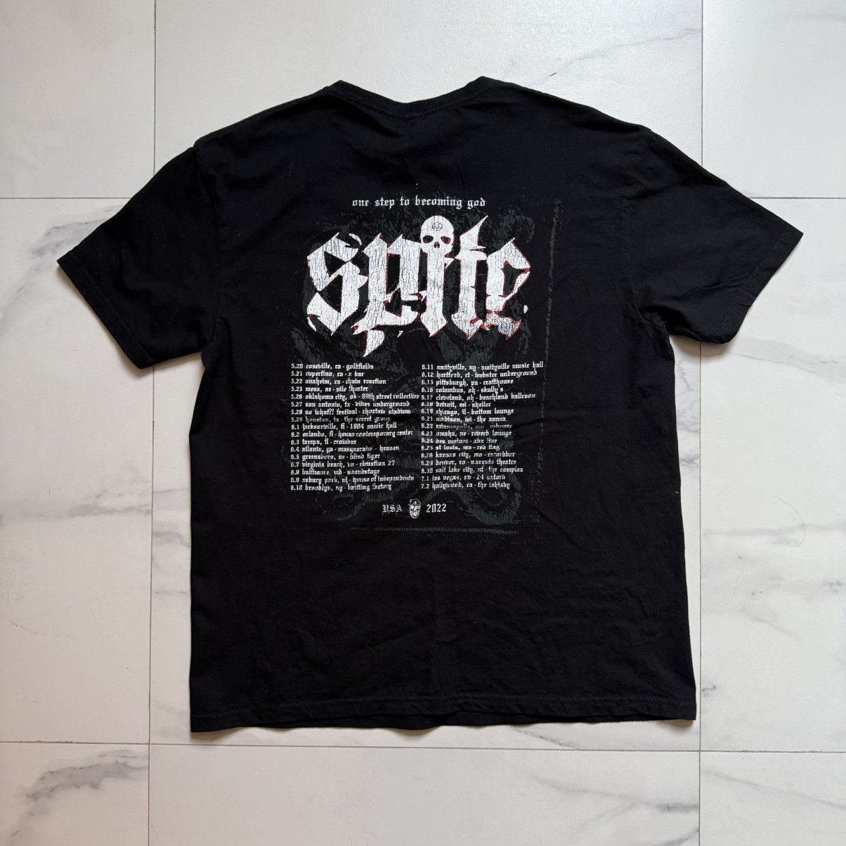 Band Tees Spite One Step To Becoming God VIP T-Shirt Size US L / EU 52-54 / 3 - 3 Thumbnail