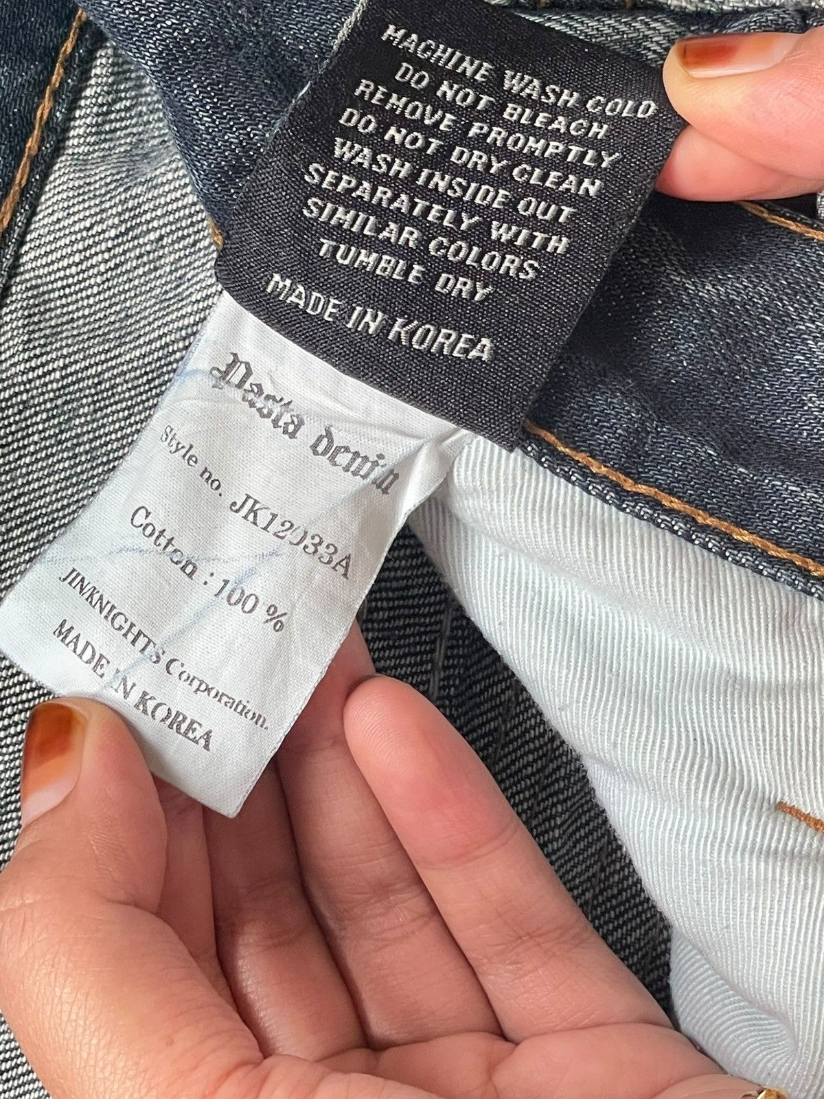 Japanese Brand Vintage Japanese Brand Clawmark Distressed Bootcut Jeans Size US 30 / EU 46 - 11 Thumbnail