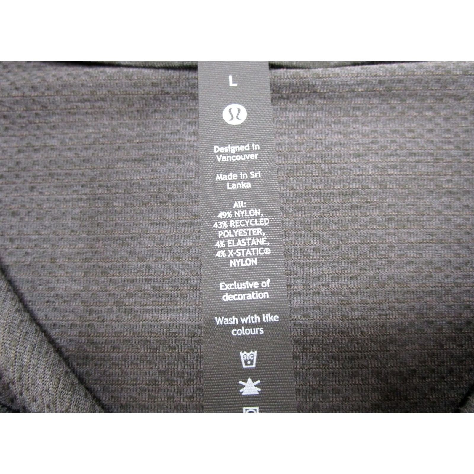 Lululemon Lululemon Metal Vent Tech 1/4 Zip Pullover Mens Size L Black Long Sleeve Light Shirt Size US L / EU 52-54 / 3 - 3 Thumbnail