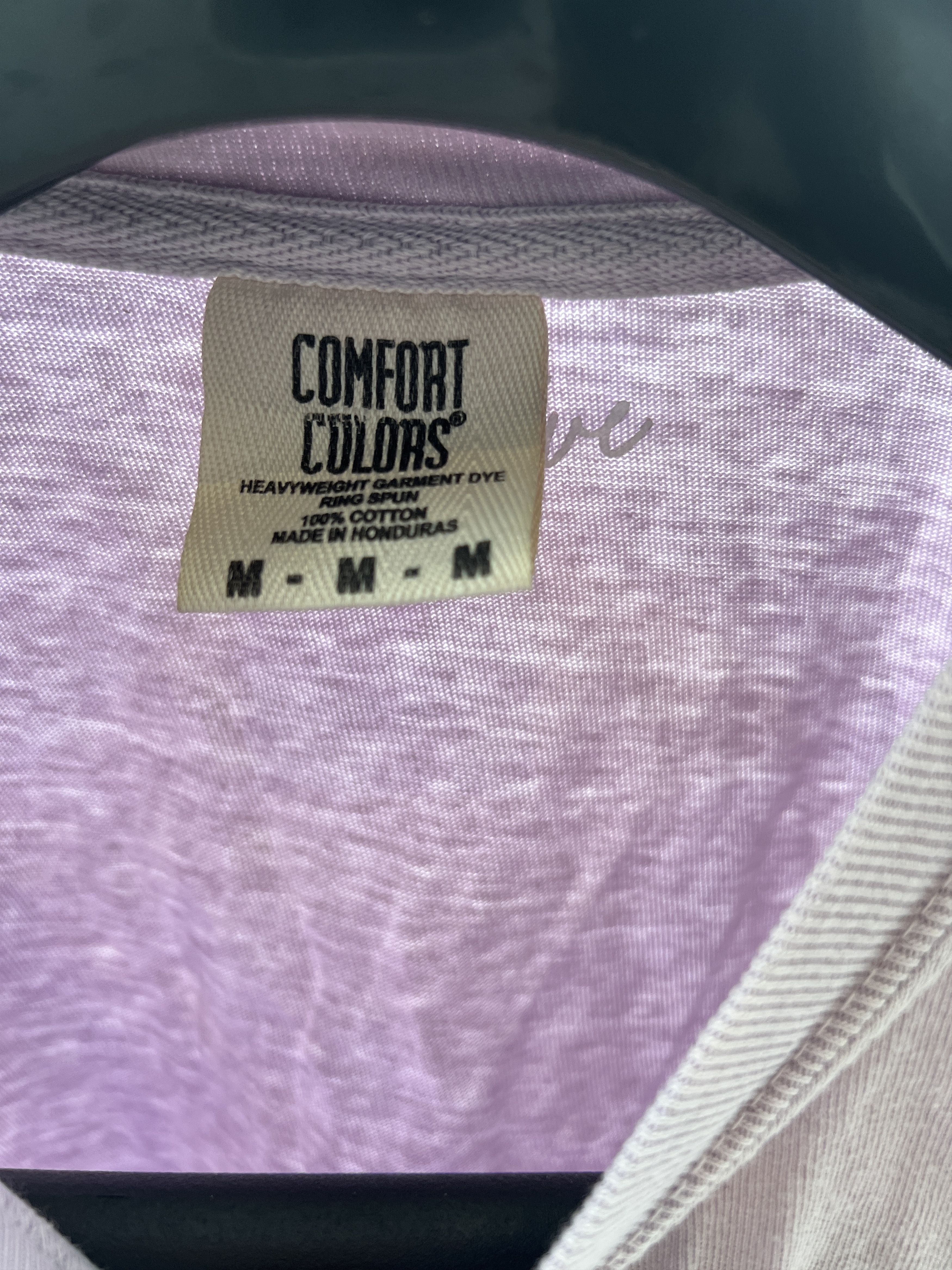 Comfort Colors Taylor Swift The Tortured Poets Department T-Shirt Lavender Size M / US 6-8 / IT 42-44 - 3 Thumbnail