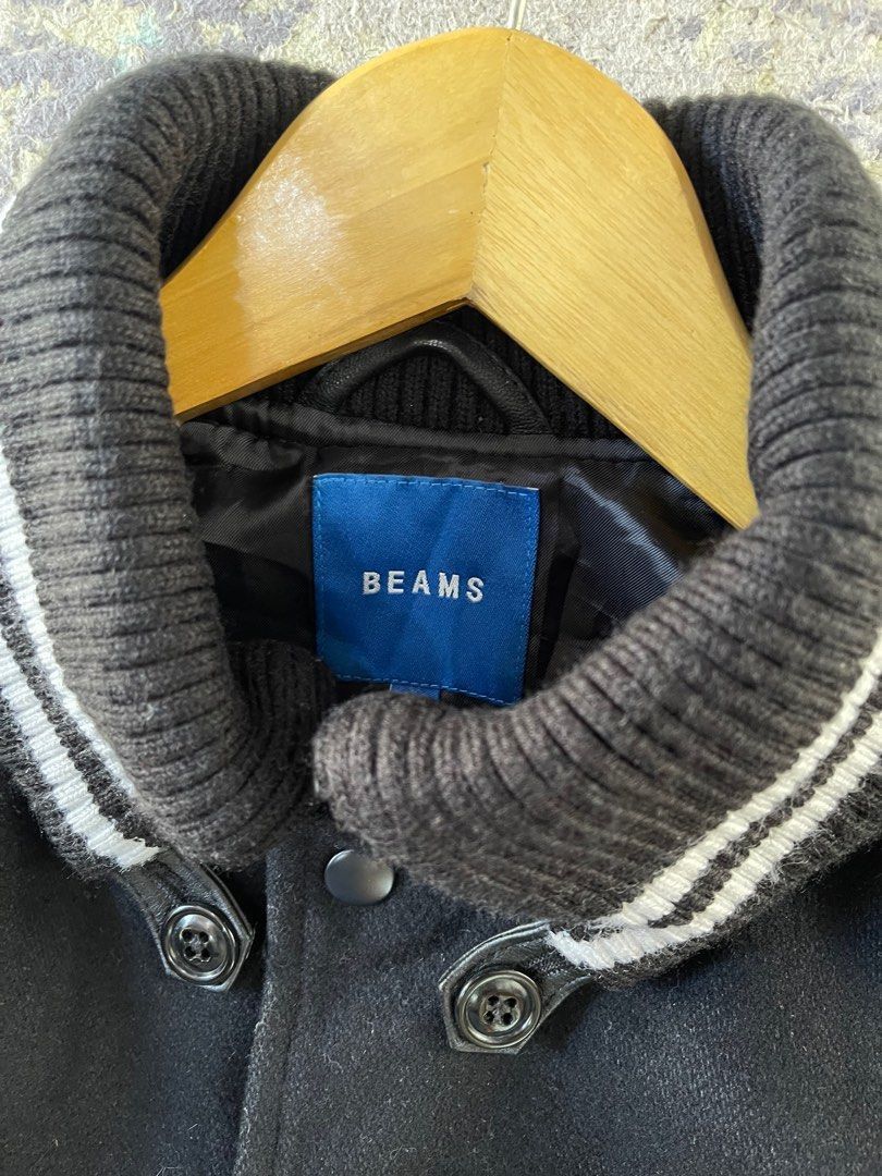 Beams Plus × Japanese Brand Beams japanese varsity leather wool Size US M / EU 48-50 / 2 - 4 Thumbnail