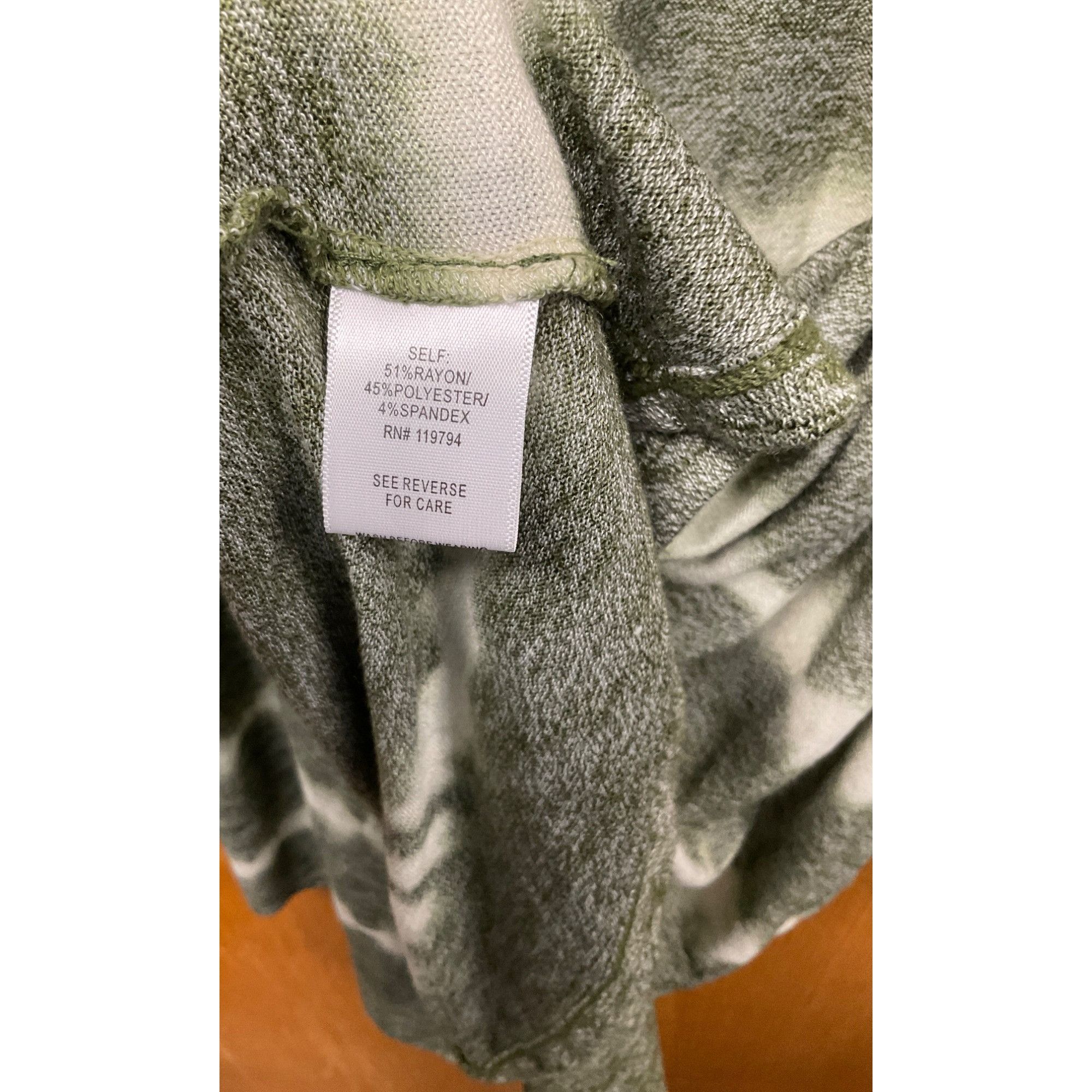 Other Live & Let Live One World Tie-Dye Open Front Cardigan Small Size S / US 4 / IT 40 - 5 Thumbnail