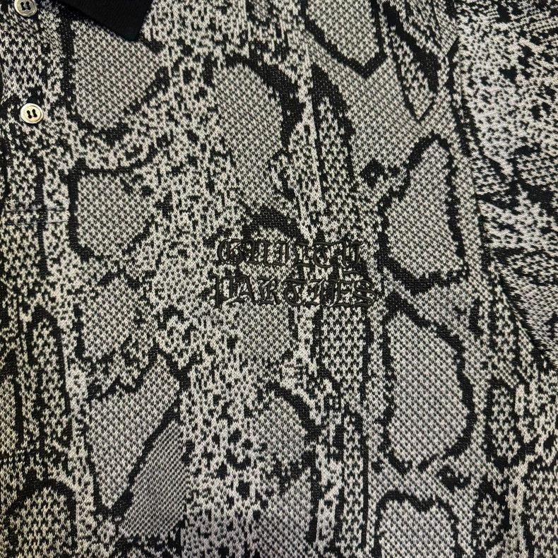 Wacko Maria Wacko maria Snake Print Polo Shirt No Tag Short Sleeve Size US L / EU 52-54 / 3 - 3 Thumbnail