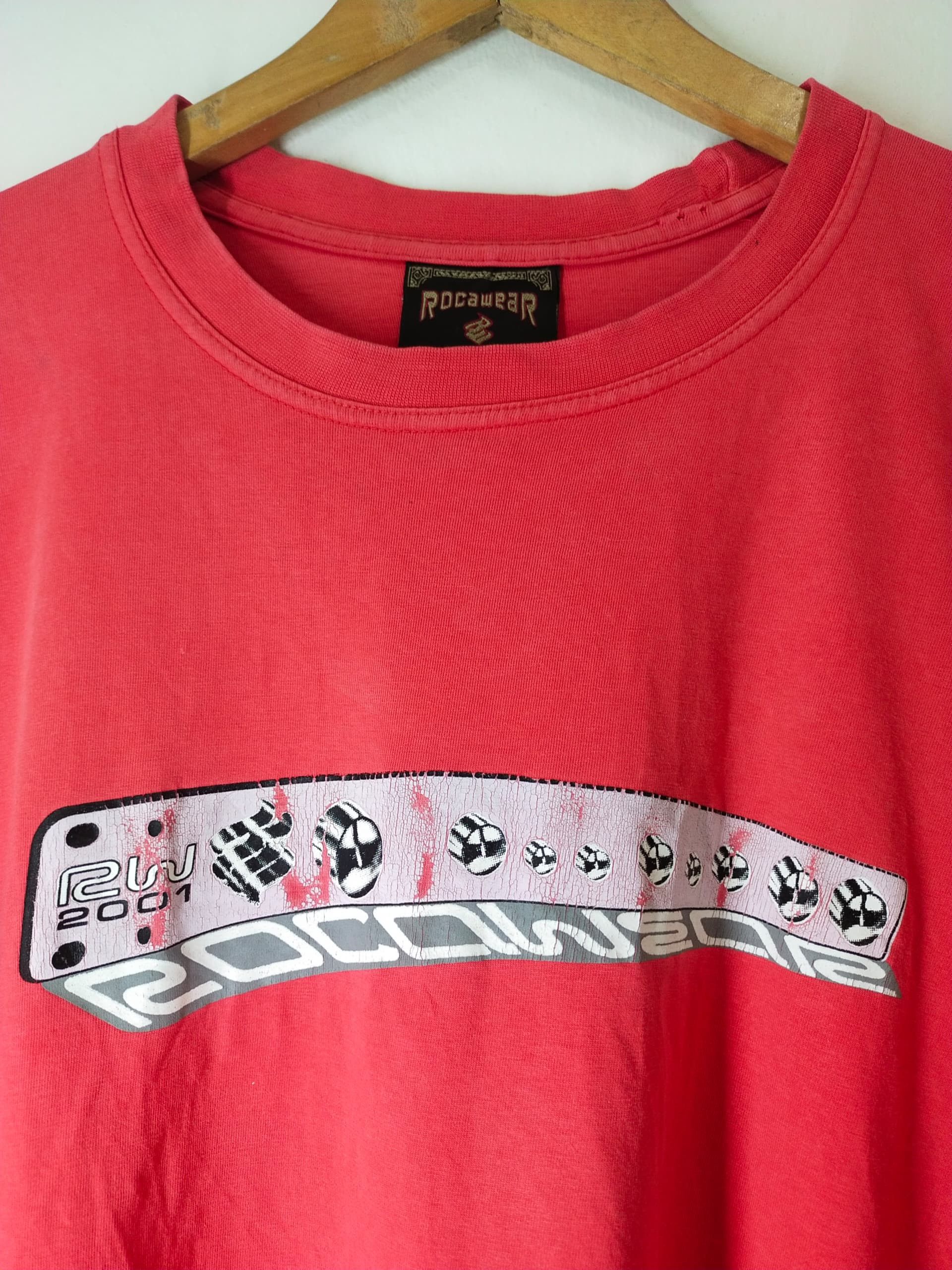 Rocawear VTG 2001 Rocawear streetwear stussy carhartt skateboard tee Size US XL / EU 56 / 4 - 5 Thumbnail