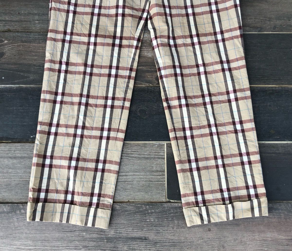 Beams Plus × Beauty Beast × Japanese Brand 🔥Japan Beams Checkered Pants 🔥 Size US 32 / EU 48 - 7 Thumbnail